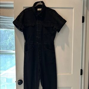WE THE FREE BUTTON UP OVERALLS